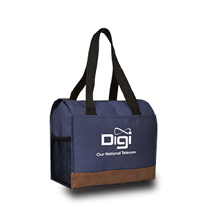 Blue Cooler Tote